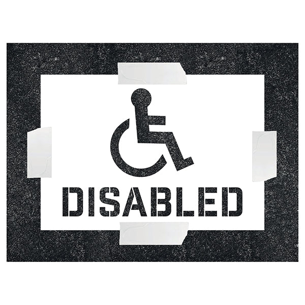 Disabled With Icon – Stencil
