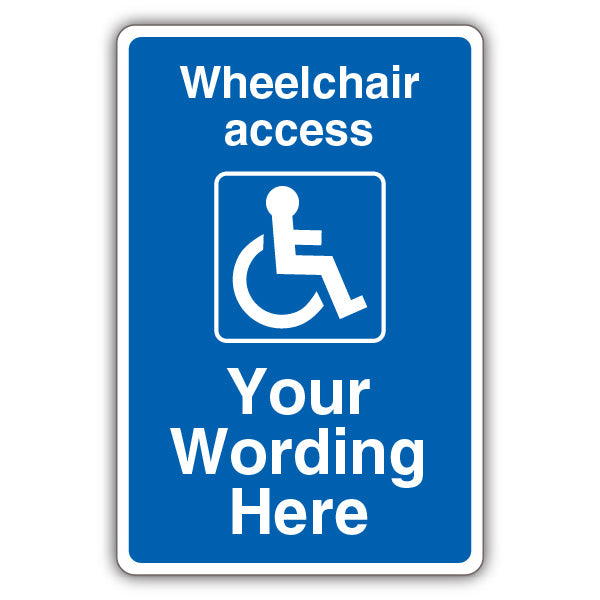 Custom – Wheelchair Access – Mandatory Disabled