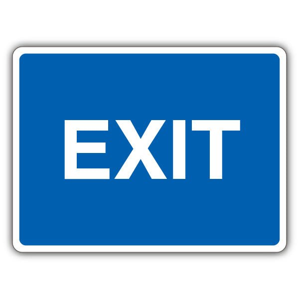 Exit – Blue