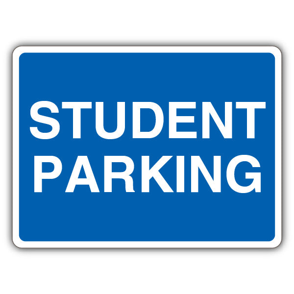 Student Parking – Blue