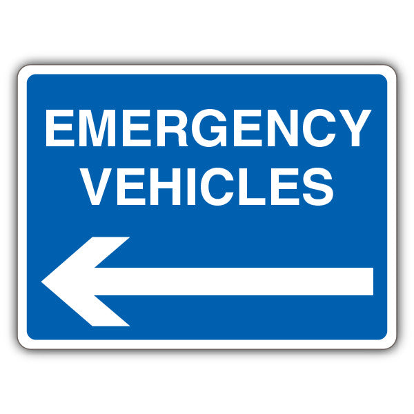 Emergency Vehicles – Arrow Left