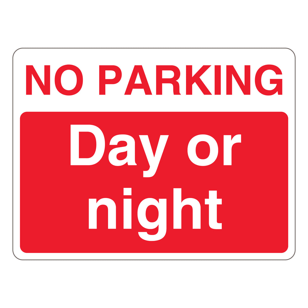 No Parking Day Or Night – Landscape