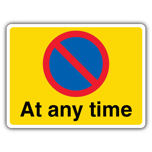 At Any Time – No Waiting – Yellow Landscape