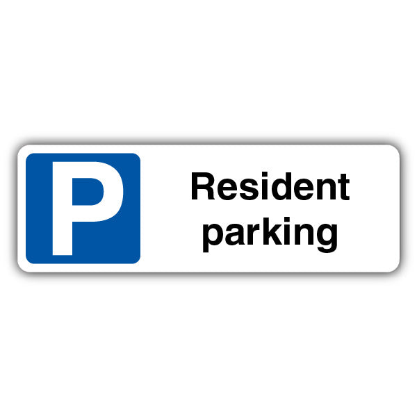 Resident Parking – Mandatory Blue Parking – Landscape