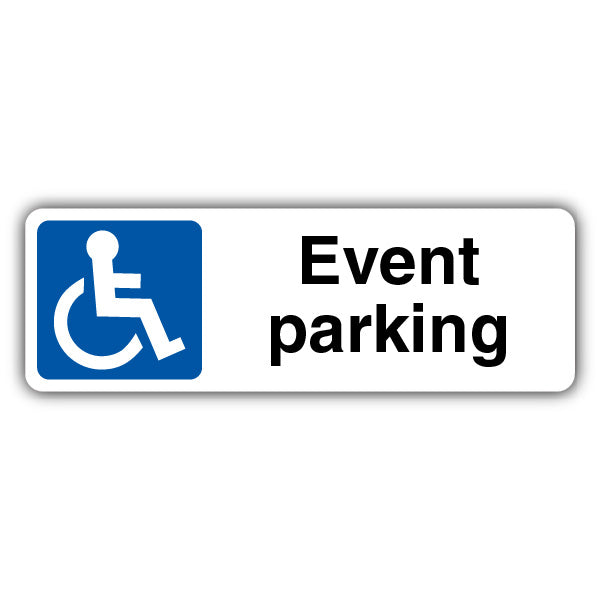 Event Parking – Mandatory Disabled – Landscape