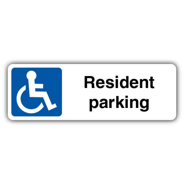 Resident Parking – Mandatory Disabled – Landscape
