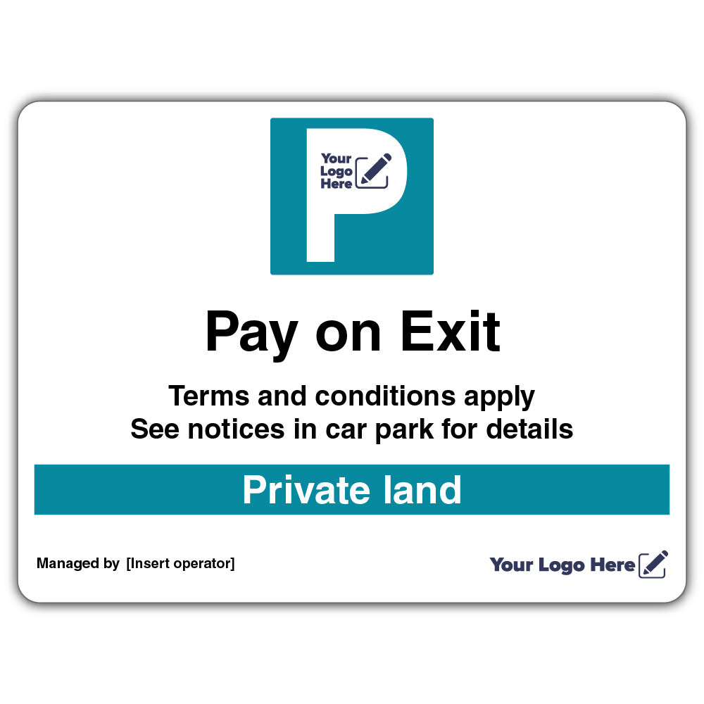 Pay on Exit Terms and Conditions Apply – Landscape Bold