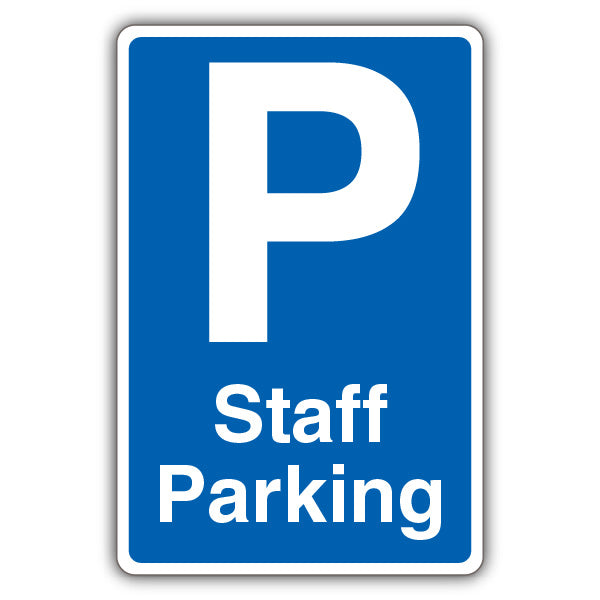 Staff Parking – Blue