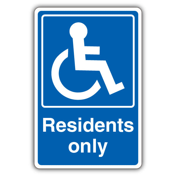 Residents Only – Mandatory Disabled