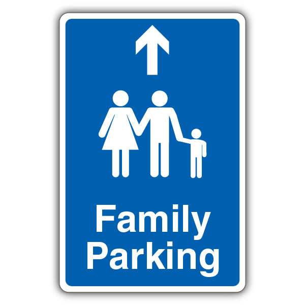 Family Parking – Arrow Up
