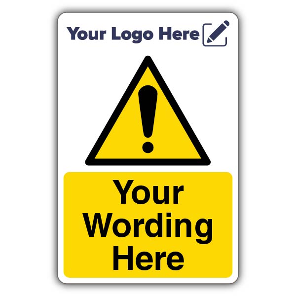 General Warning Icon – Add Your Logo