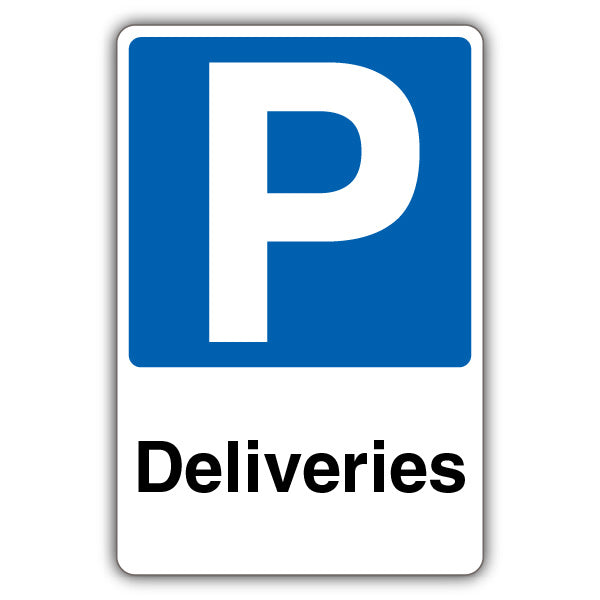 Deliveries – Mandatory Blue Parking