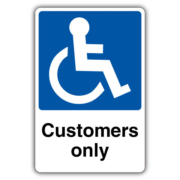 Customers Only – Mandatory Disabled