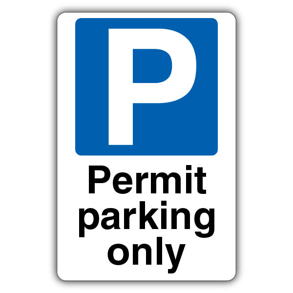 Permit Parking Only
