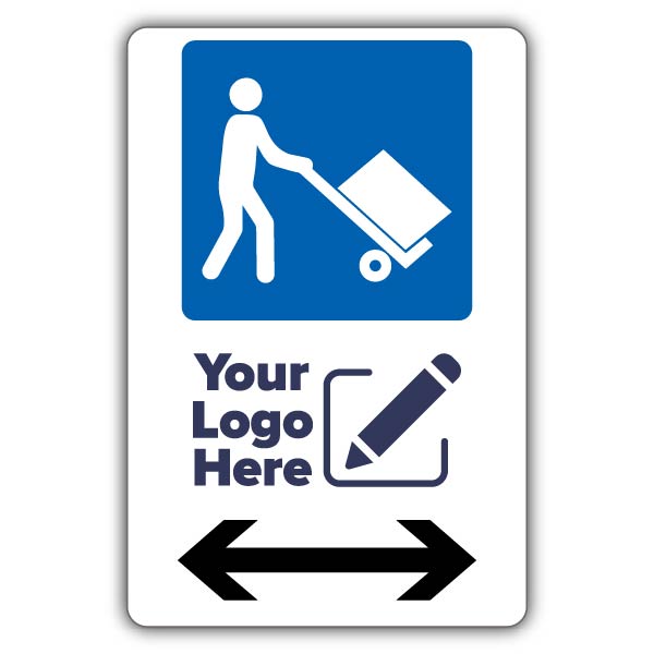 Large Goods In Icon Arrow Left/Right – Large Add Your Logo