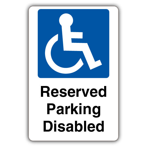 Reserved Parking – Disabled