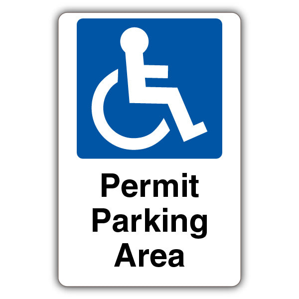 Permit Parking Area – Mandatory Disabled