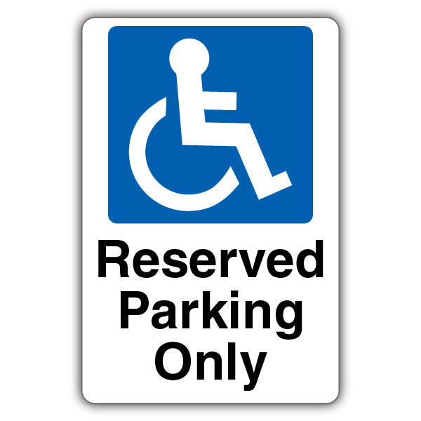 Reserved Parking Only