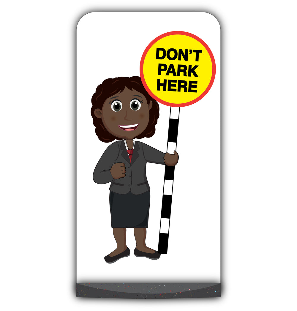 Teacher Flat Panel Pavement Sign – Ms Simmons – Don't Park Here