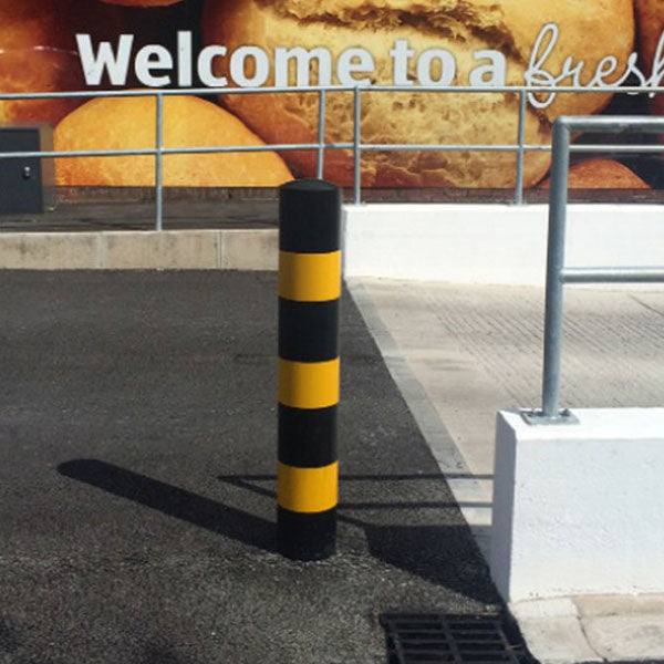 Hi-Vis Protection Bollard – 1200mm above ground