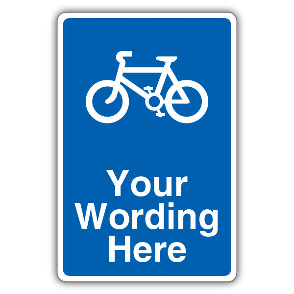 Custom – Mandatory Cycle Parking – Blue