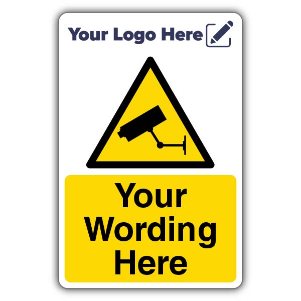 CCTV Triangle – Add Your Logo