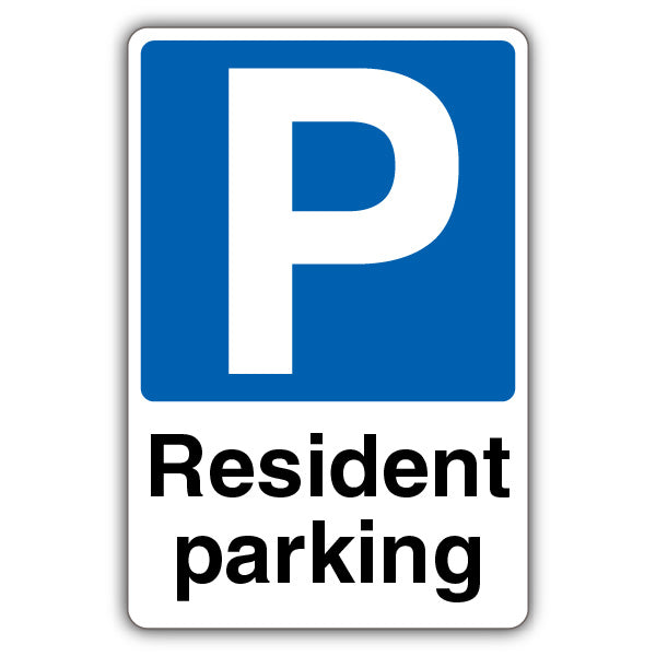 Resident Parking – Mandatory Blue Parking