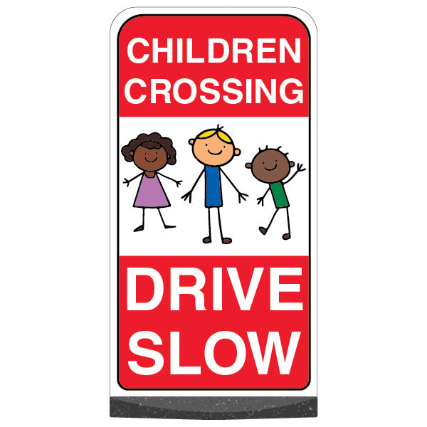 Children Crossing – Drive Slow