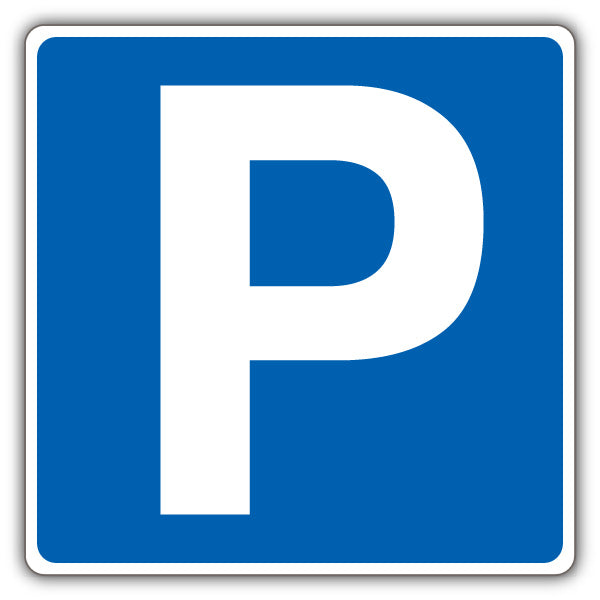 Mandatory Blue Parking – Symbol