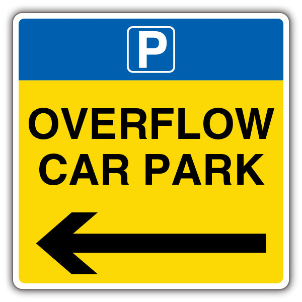 Overflow Car Park – Arrow Left
