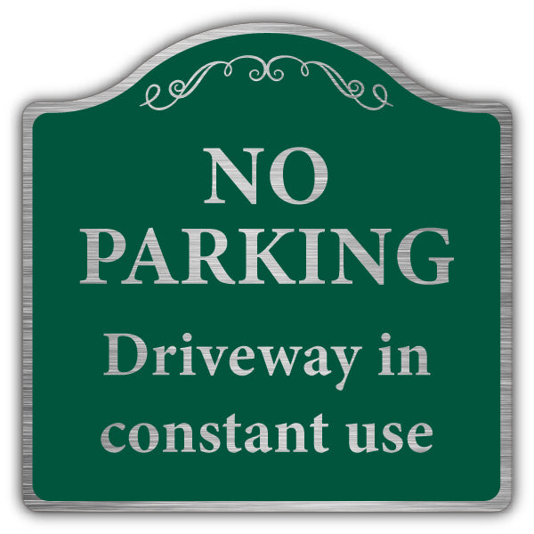 No Parking Driveway In Constant Use – Prestige Sign