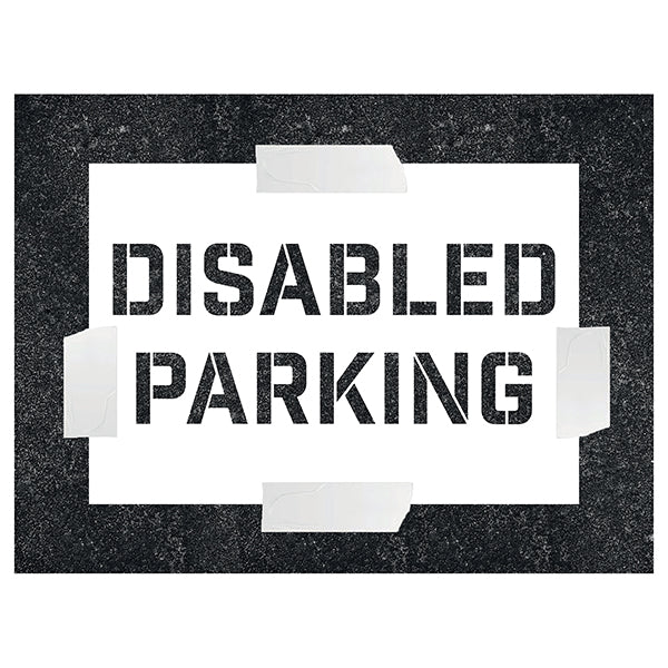 Disabled Parking – Stencil