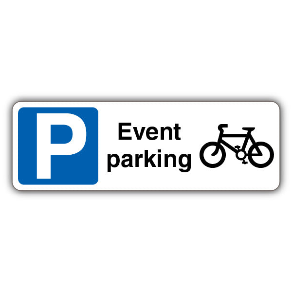 Event Parking – Black Bicycle/Mandatory Parking
