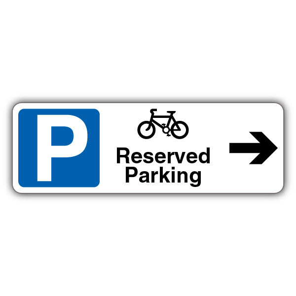 Reserved Parking – Black Bicycle/Mandatory Parking