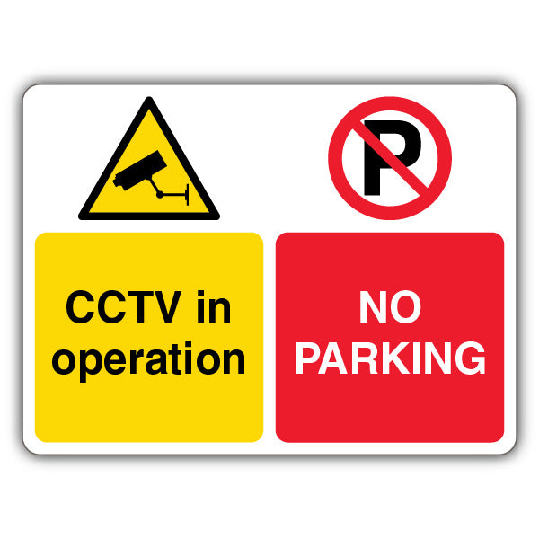 No Parking CCTV In Operation – CCTV/No Parking