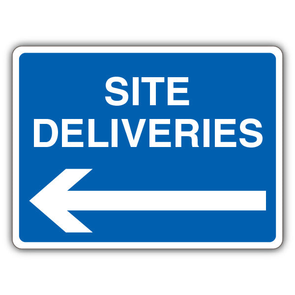 Site Deliveries – Arrow Left