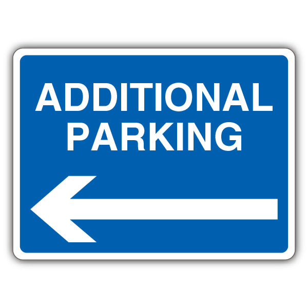 Additional Parking – Arrow Left