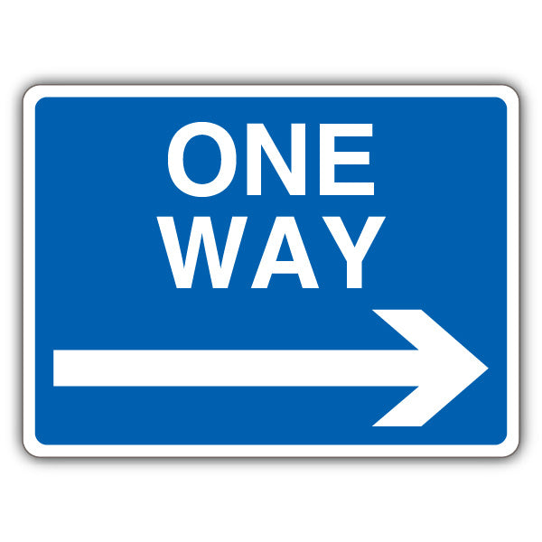 One Way – Arrow Right