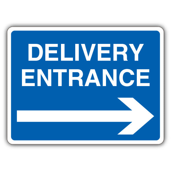 Delivery Entrance – Arrow Right