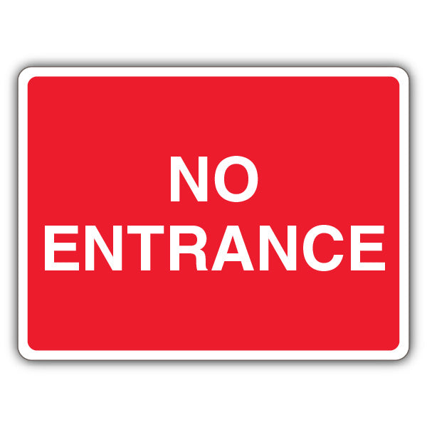No Entrance