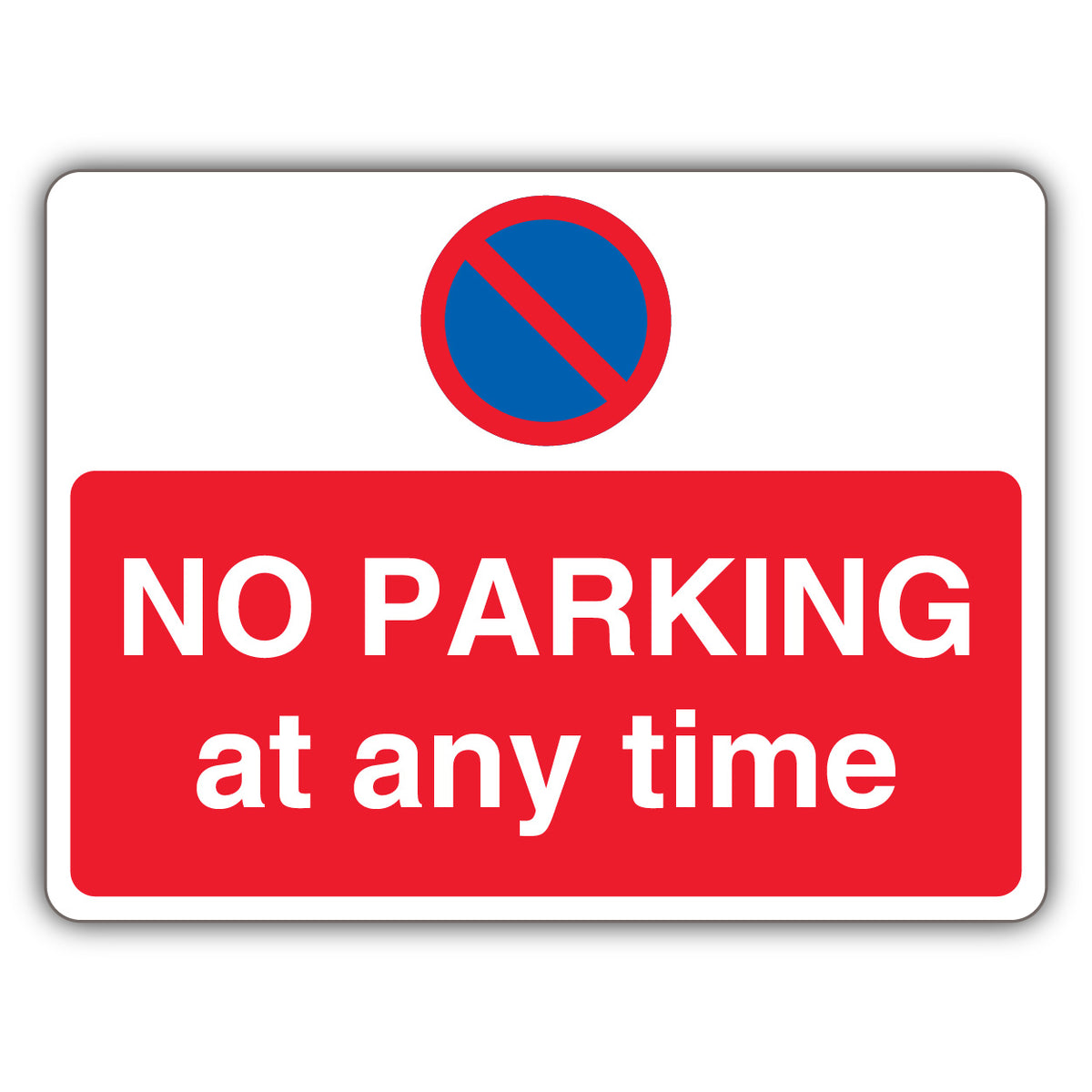 No Parking At Any Time – No Waiting – Landscape