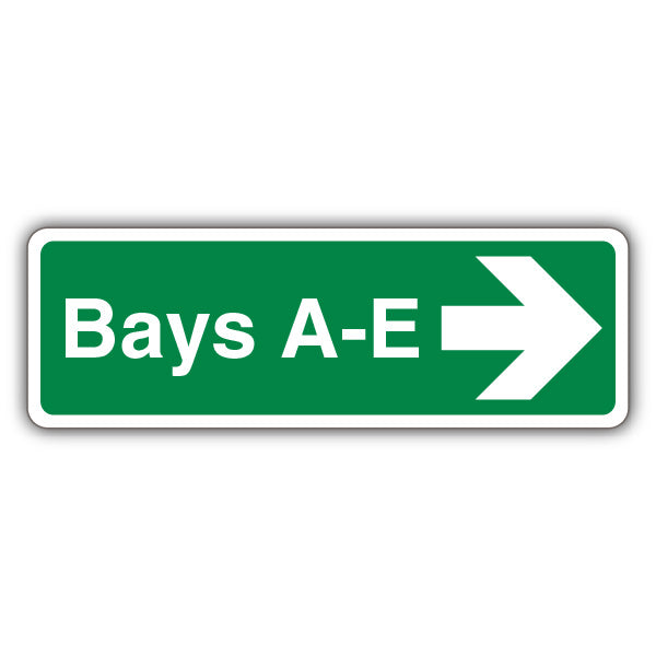 Bays A-E – Arrow Right