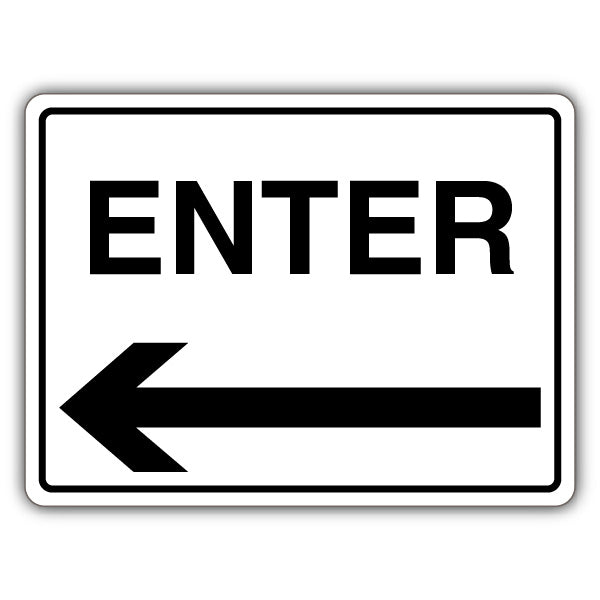 Enter – Arrow Left – Landscape