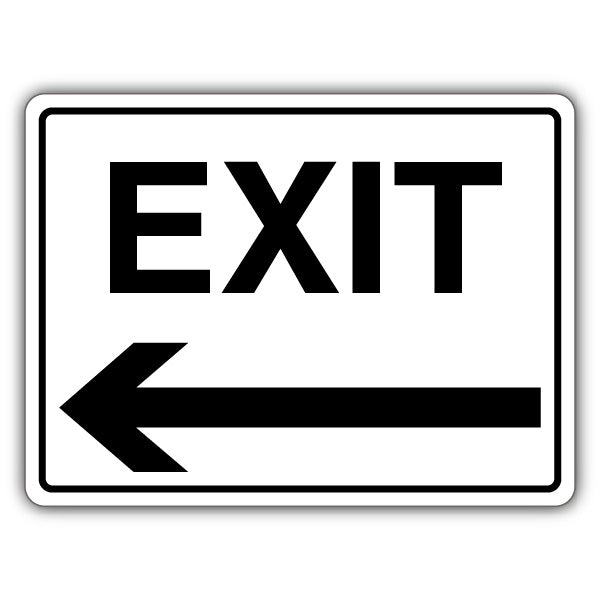 Exit – Arrow Left