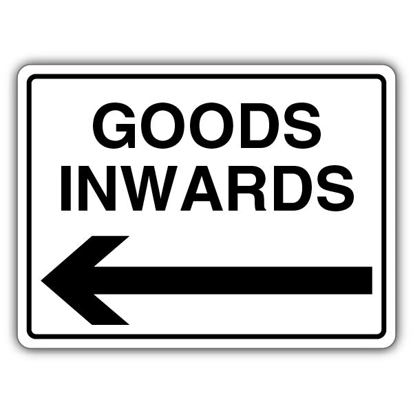 Goods Inwards – Arrow Left