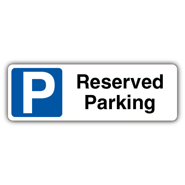 Reserved Parking – Blue Parking – Landscape