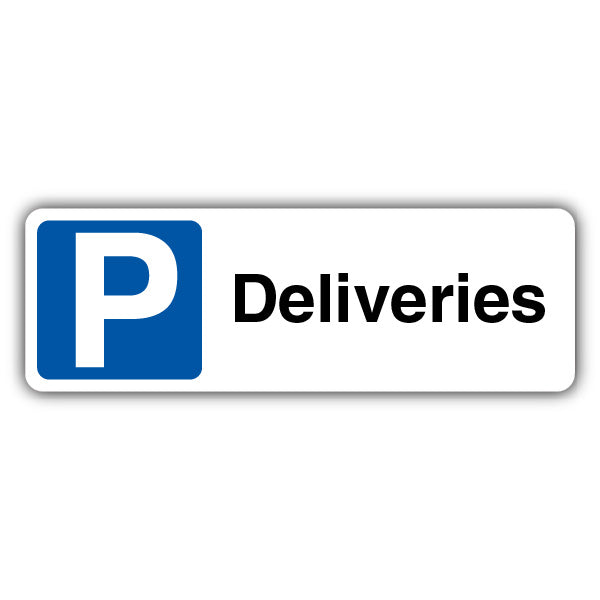 Deliveries – Mandatory Blue Parking – Landscape