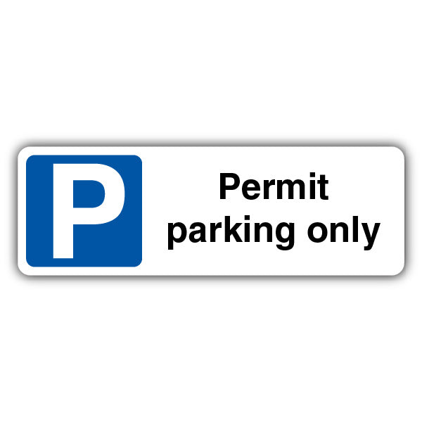Permit Parking Only – Landscape