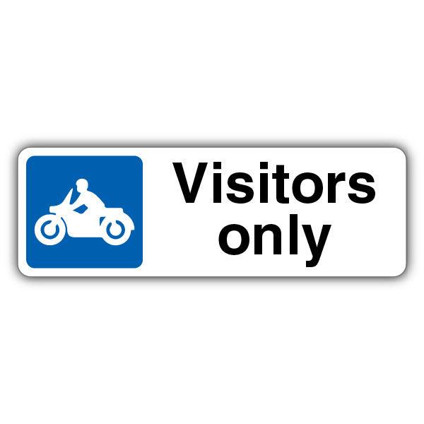 Visitors Only – Mandatory Motorcycle Parking – Landscape