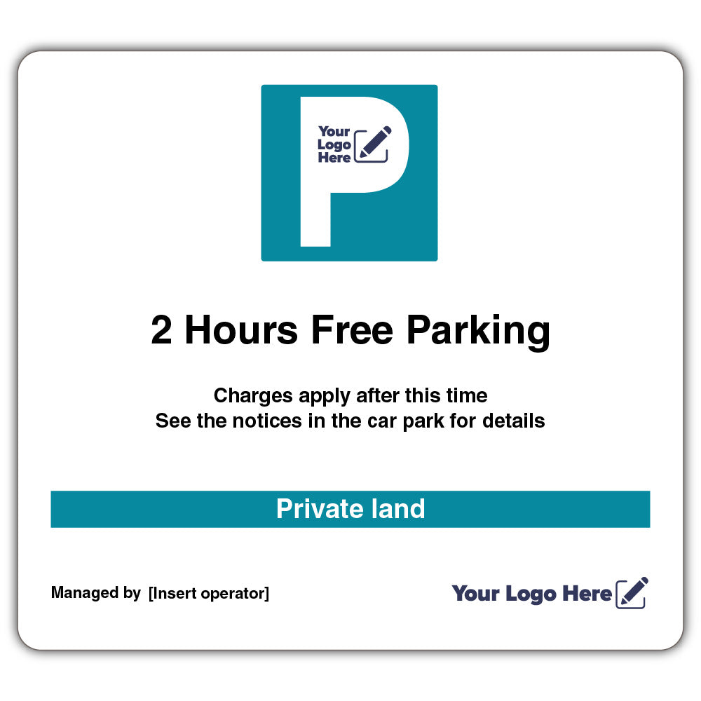 2 Hours Free Parking – Large Landscape
